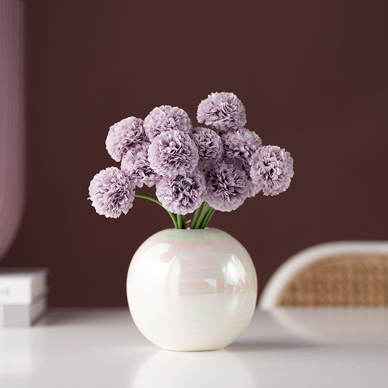 Simulation de fleurs décoratives pour salon, ornements de Table à manger