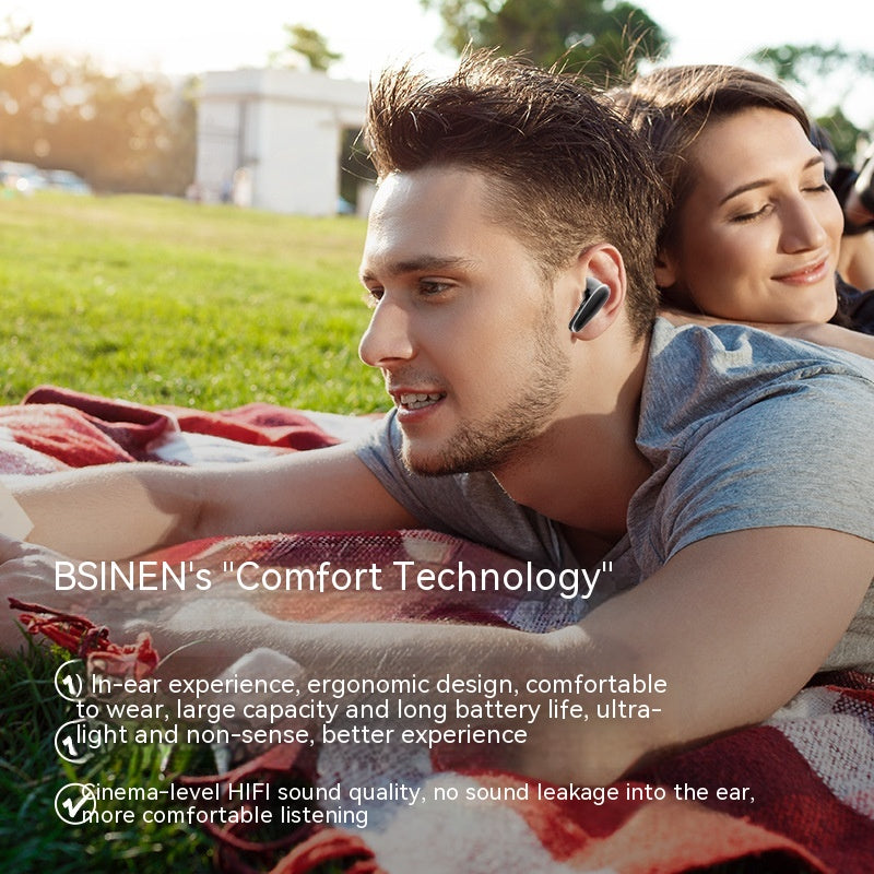 Semi-in-ear Noise-reduction Bluetooth Headset