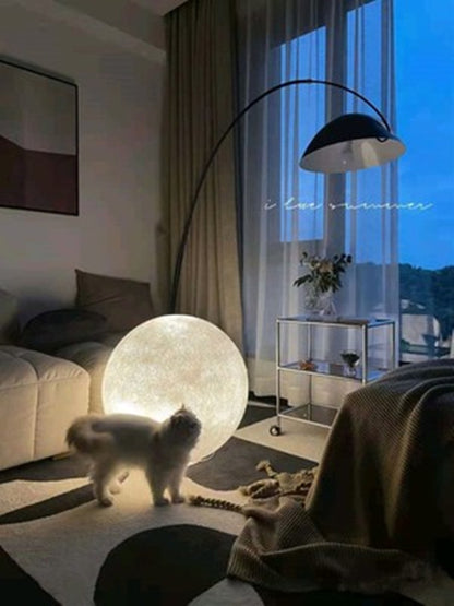 Table Lamp Bedroom Moon Light Ball Creative Warm