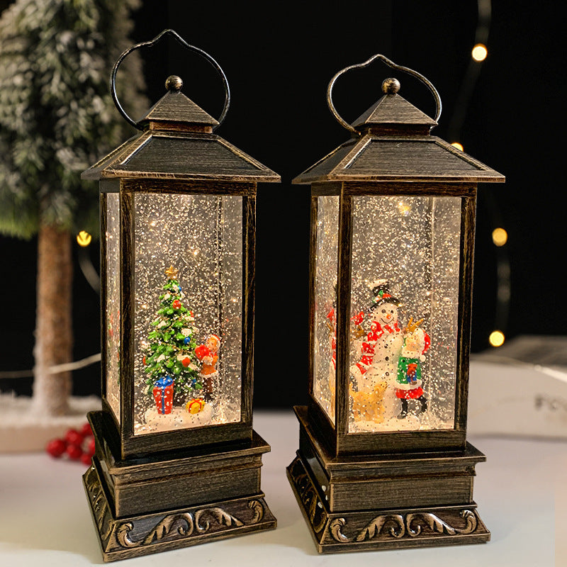 Christmas Snowman Gift Wishing Lamp Nightlight