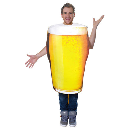 Halloween Beer Mug Costume Cosplay Funny