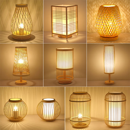 Japanese Style Atmosphere Table Lamp Rechargeable Retro