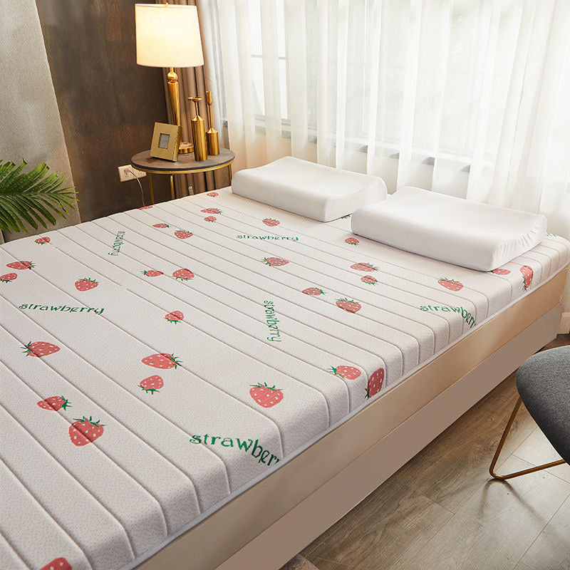 Matelas Tatami en latex, coussin doux, dortoir plié