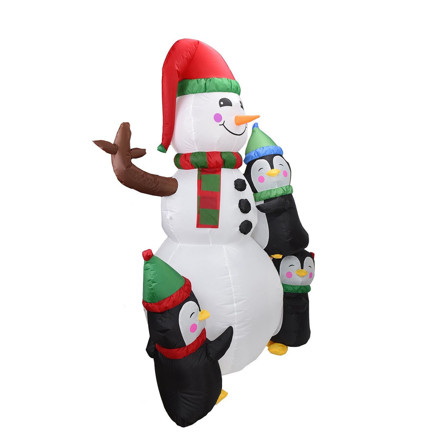 Inflatable Christmas Snowman LED Luminous Ornaments Holiday Decorations