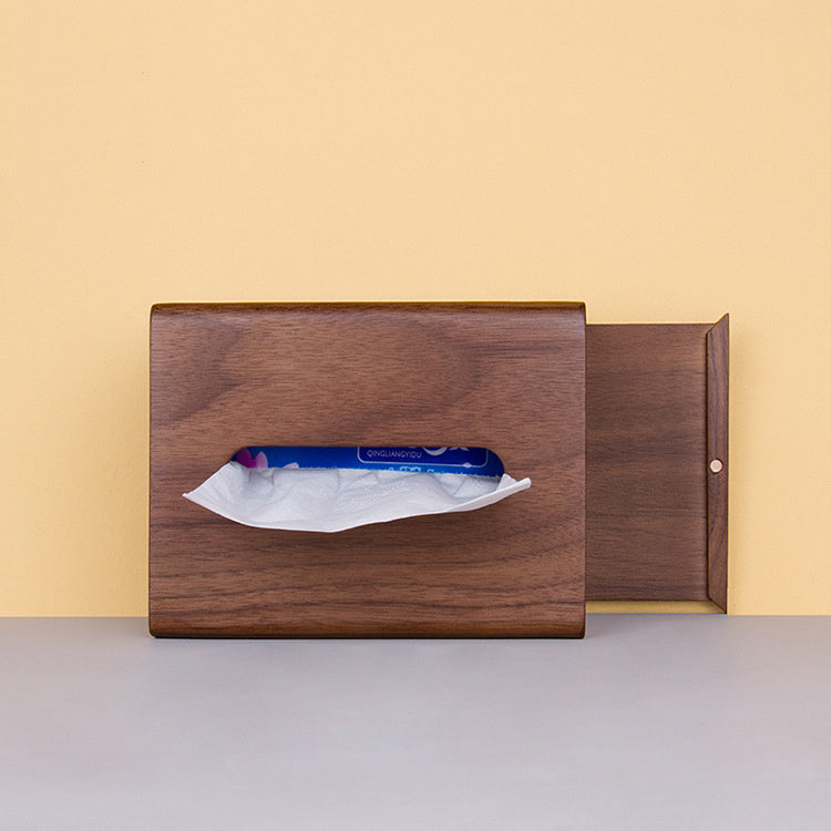 Walnut Simple Household Drawer Box Coffee Table