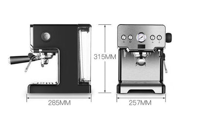 Máquina de café italiana, Espumador de leche de vapor semiautomático Manual pequeño para el hogar