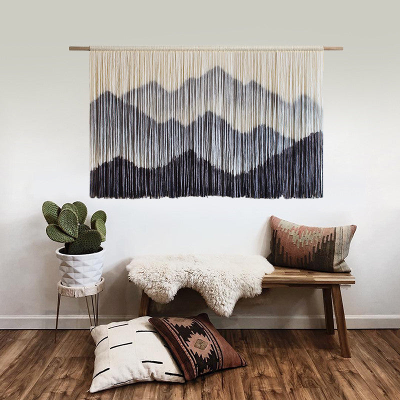 Bohemian Hand-Dyed Living Room Tapestry