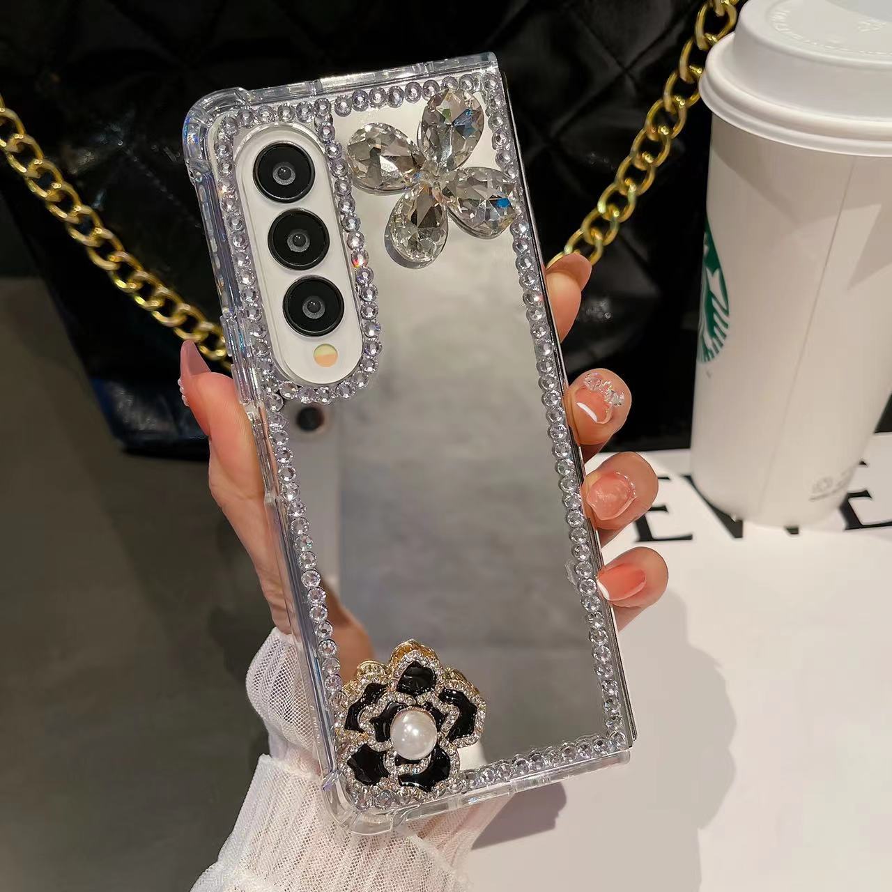 Funda para teléfono Fashion Cold Camellia