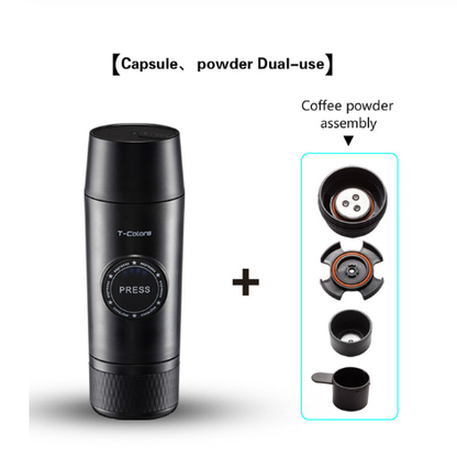 Mini cafetera espresso portátil recargable Mech