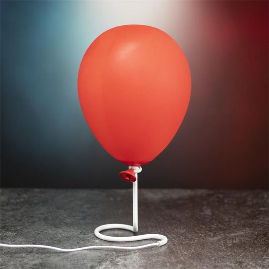 Lampe de table en forme de ballon rouge