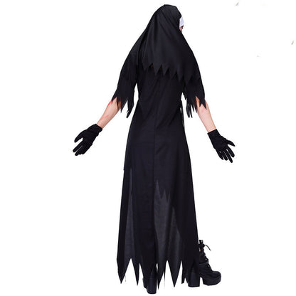 Costume d'Halloween taché de sang pour femme