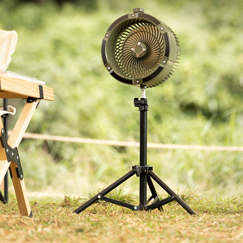 Éclairage de camping en plein air, ventilateur de bureau USB