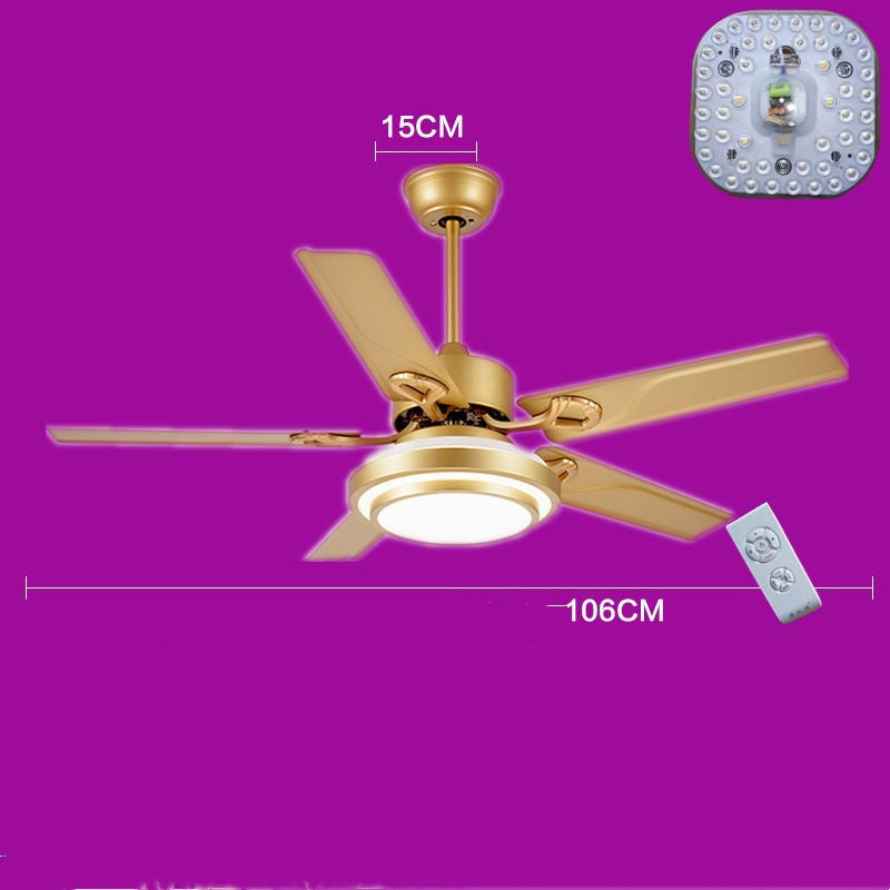 Viento grande del dormitorio casero moderno del comedor integrado con la fan ligera