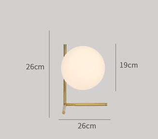 Intrinsic Color Of Copper Bedroom Bedside Creative Simple Table Lamp