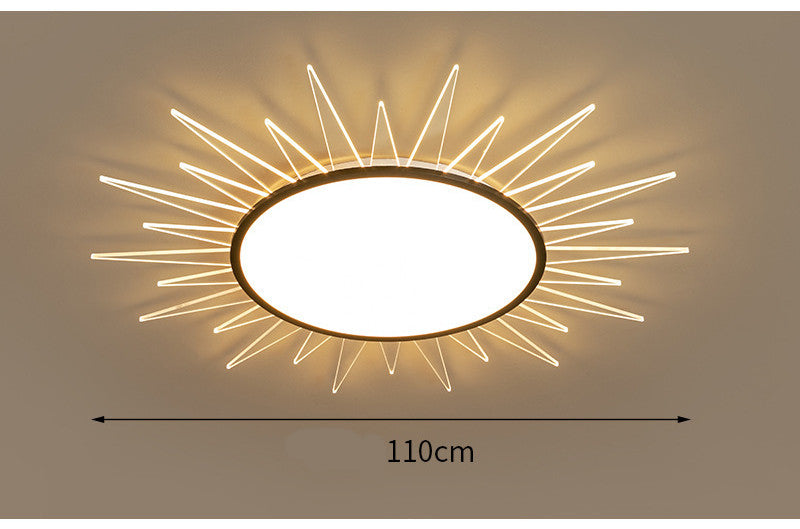 Lámpara Led Para Sala De Estar Ambiente Moderno Y Sencillo.