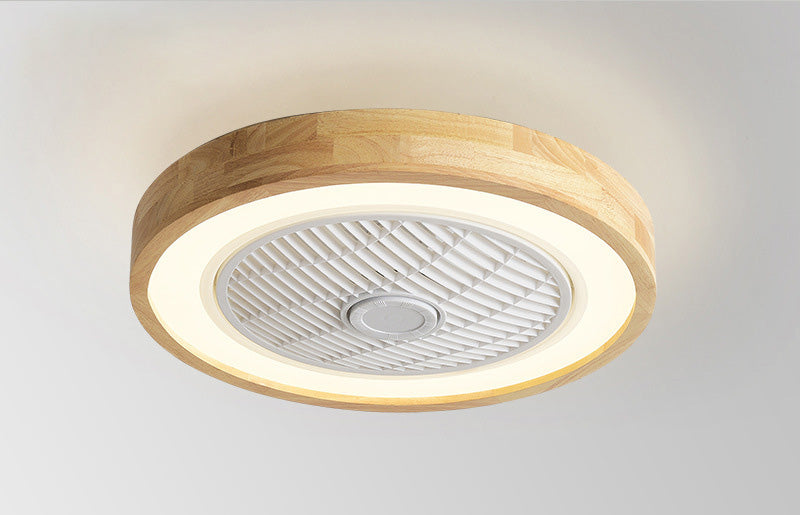 Lampe à ventilateur suspendue électrique à guide d'air rotatif