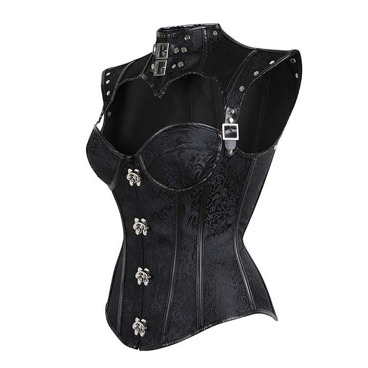 Steampunk Gothic Skinny Dark Knight Halloween Acting Shapewear