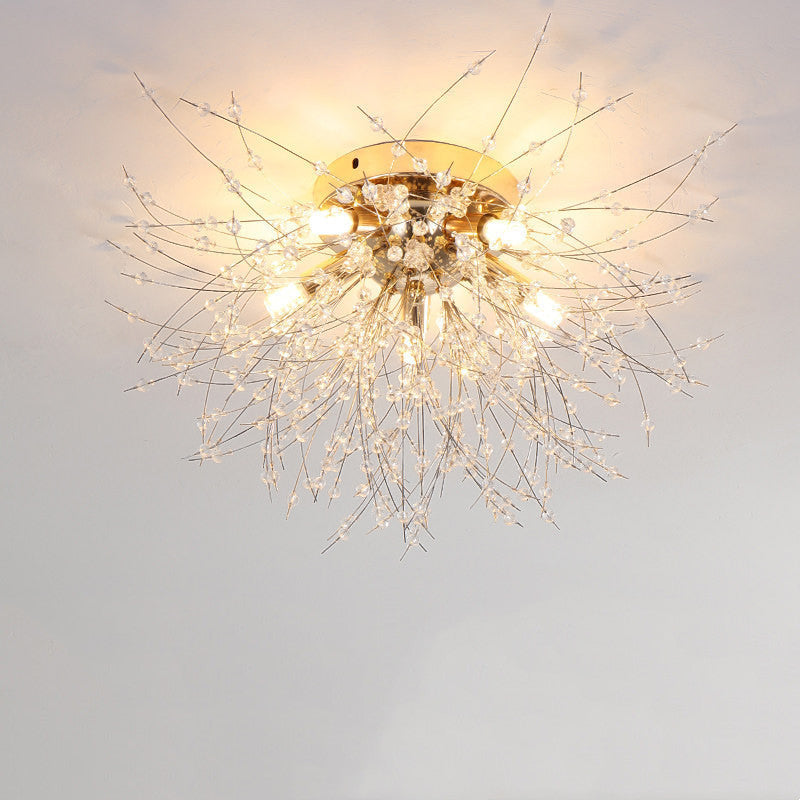 New Crystal Ceiling Lamp For Bedroom