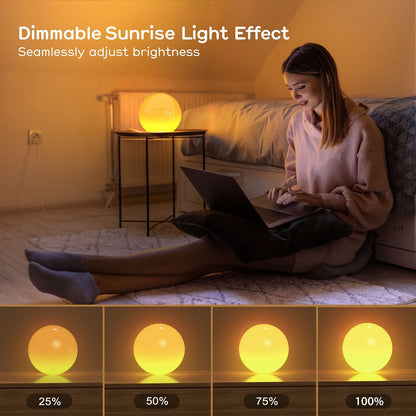 Lampe d'ambiance LED colorée, lampe de Table d'intérieur, veilleuse