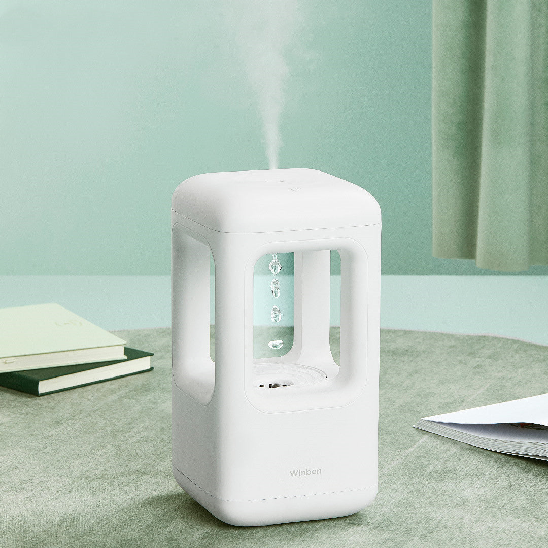 Nuevo Humidificador de aire para el hogar, dormitorio silencioso, humidificador de gota de agua