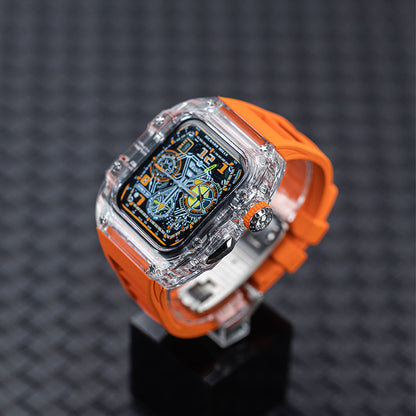 Ultra Transparent Watch Case Fluororubber