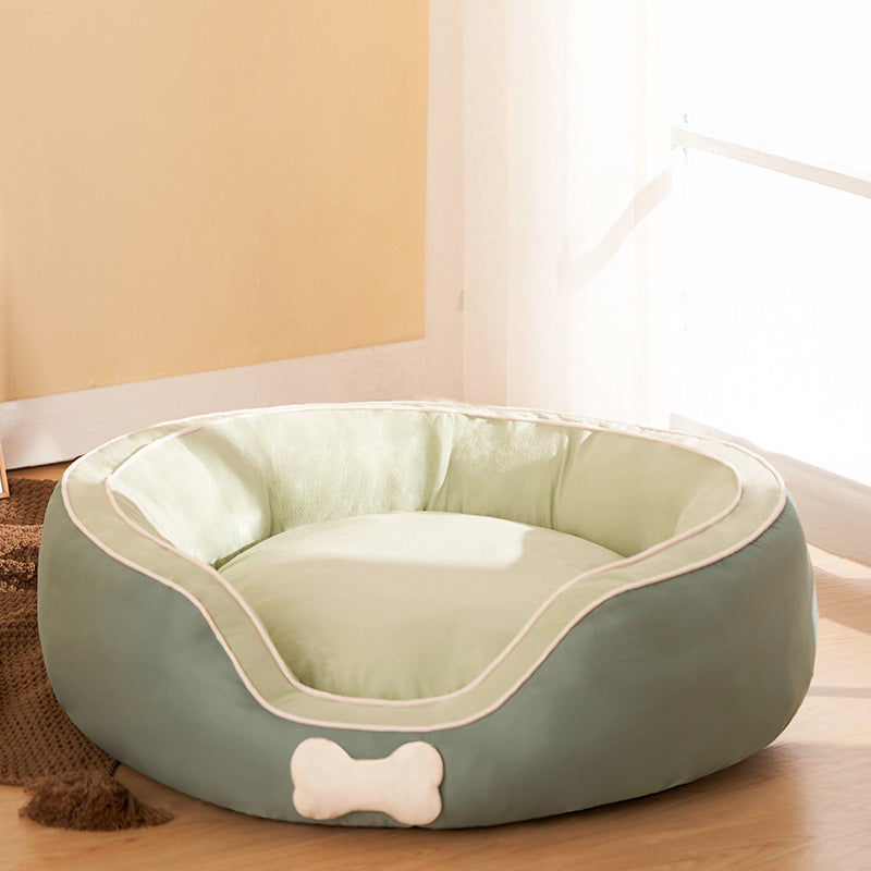 Cama para gatos domésticos, sofá suave, cama cálida para perros, esteras, banco, perrera para dormir para gatos y cachorros, casa para mascotas para gatos pequeños y medianos, suministros para perros mascota