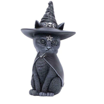 Halloween Gato Mágico Resina Artesanía Adornos Animales