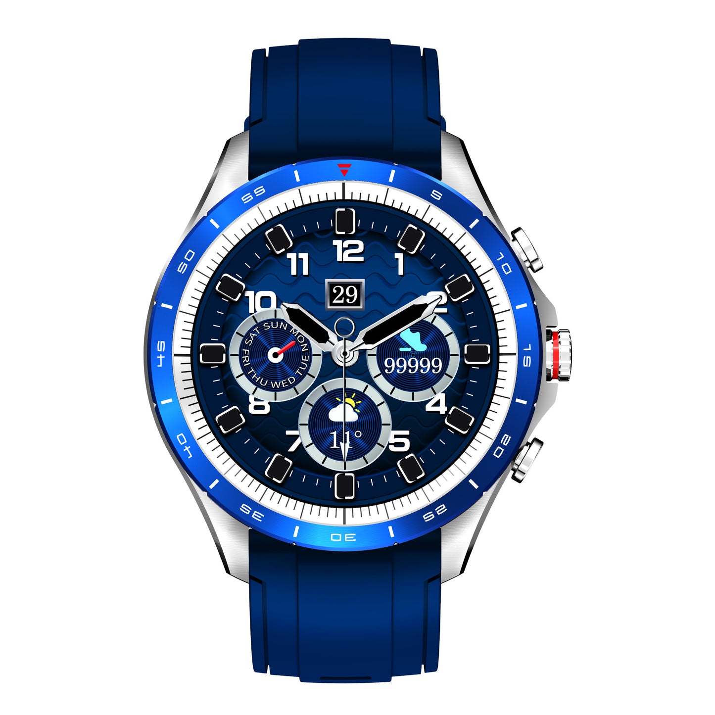 Reloj de pulsera inteligente deportivo para hombre