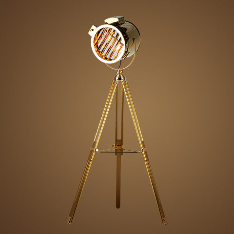 Stage Floor Lamp Industrial Style Tripod