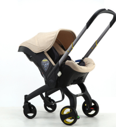 Poussette multifonctionnelle pour bébé avec pliage léger