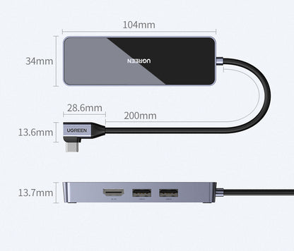 Converter Multi-Function Gigabit Network Card 3.0 Branch Extender Adapter