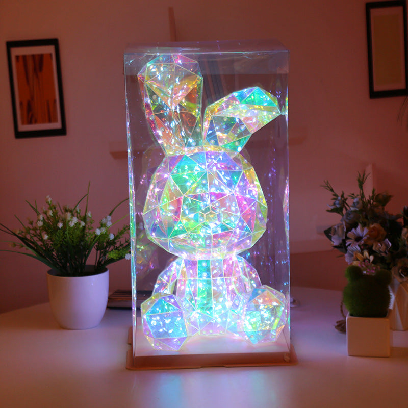 Cadeau d'anniversaire lapin fantaisie décoration fantaisie