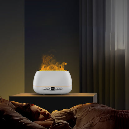 Humidificateur de flamme 3D 200ml, diffuseur d'arôme de flamme USB, diffuseur d'aromathérapie humide domestique, livraison directe