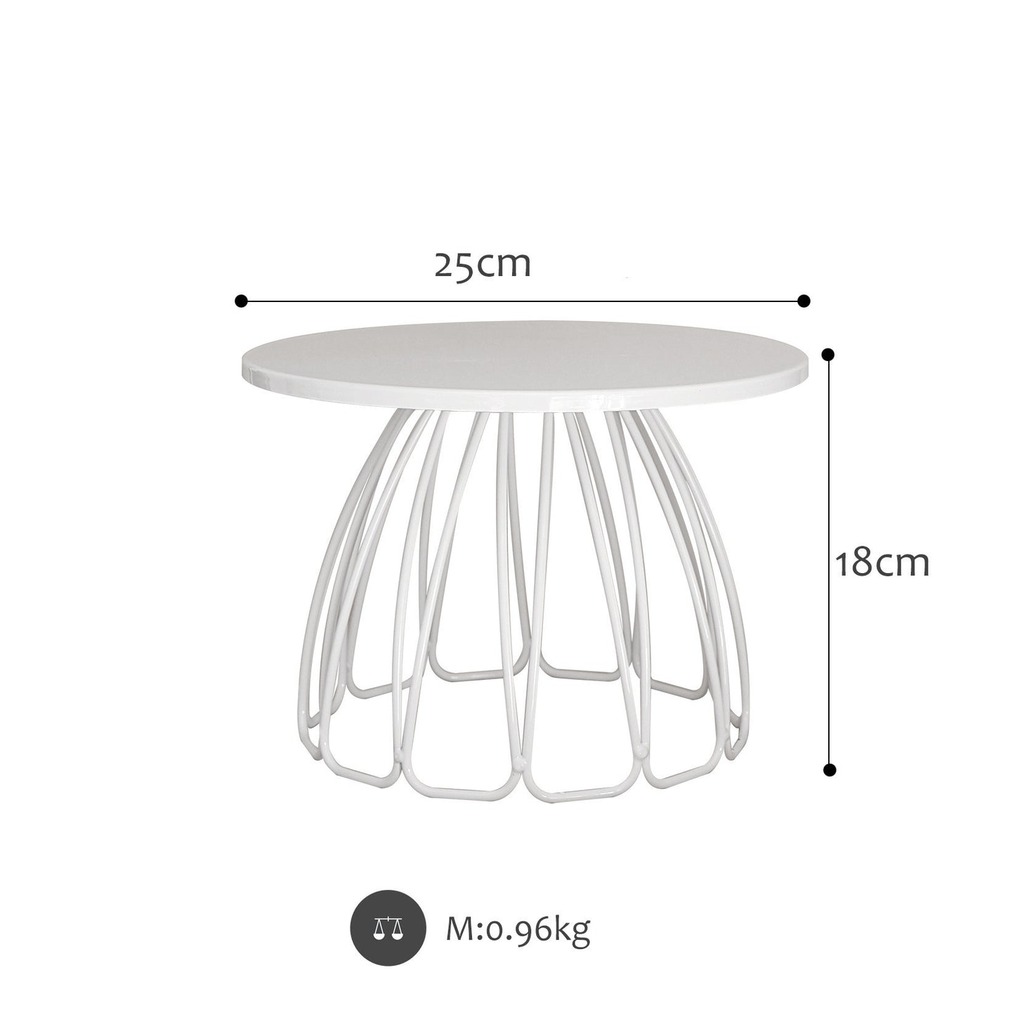 Présentoir de table à dessert maison en bois