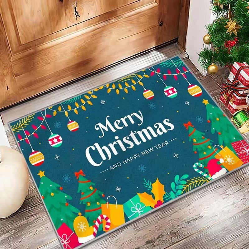 Christmas Series Carpet For Home Use