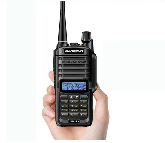 Interphone marin à deux étages étanche UV-9RPlus 15W UHF VHF