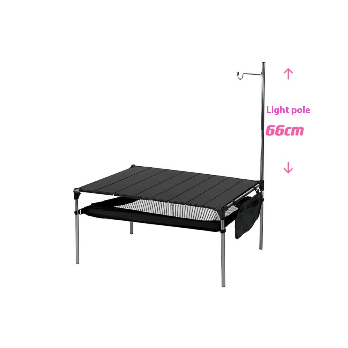 Équipement de camping d'épissage de table pliante extérieure