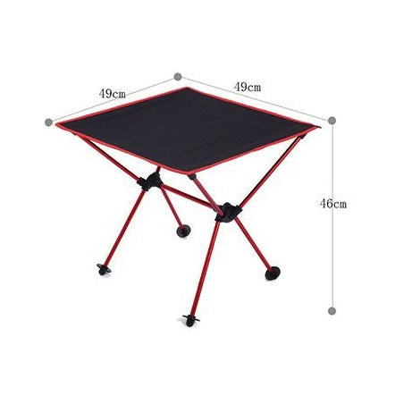 Oxford Cloth Aviation Aluminum Alloy Picnic Barbecue Table