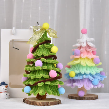 Paquete de materiales para hacer un mini árbol de Navidad