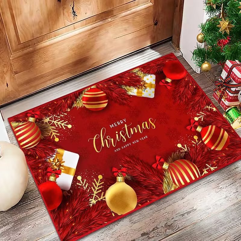 Christmas Series Carpet For Home Use