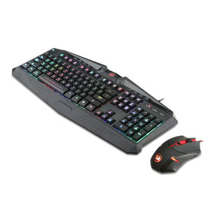 Conjunto de teclado y mouse RedragonS101-1