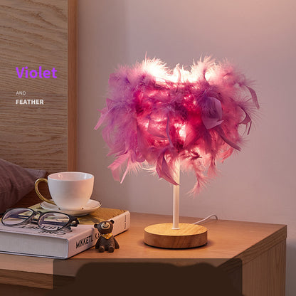 Lampe plume