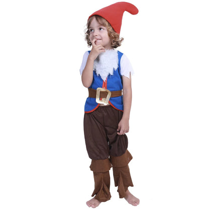 Ropa de cosplay de Halloween para niños Ropa de actuación de elfo de Navidad