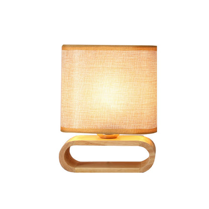 Lampe de table de chevet de chambre japonaise nordique