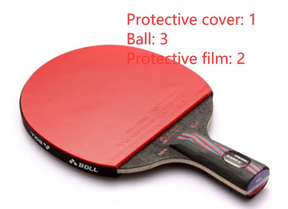 Pendulum horizontal table tennis racket