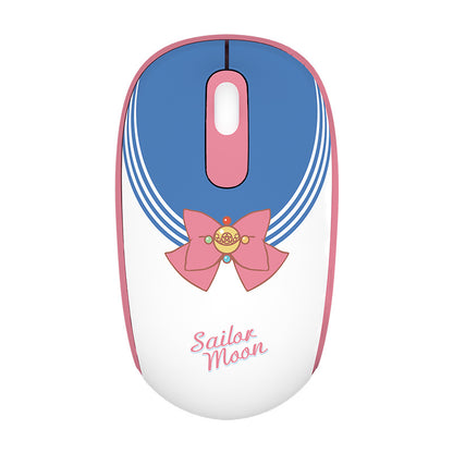 Sailor Moon souris sans fil rose mignon bureau affaires avec