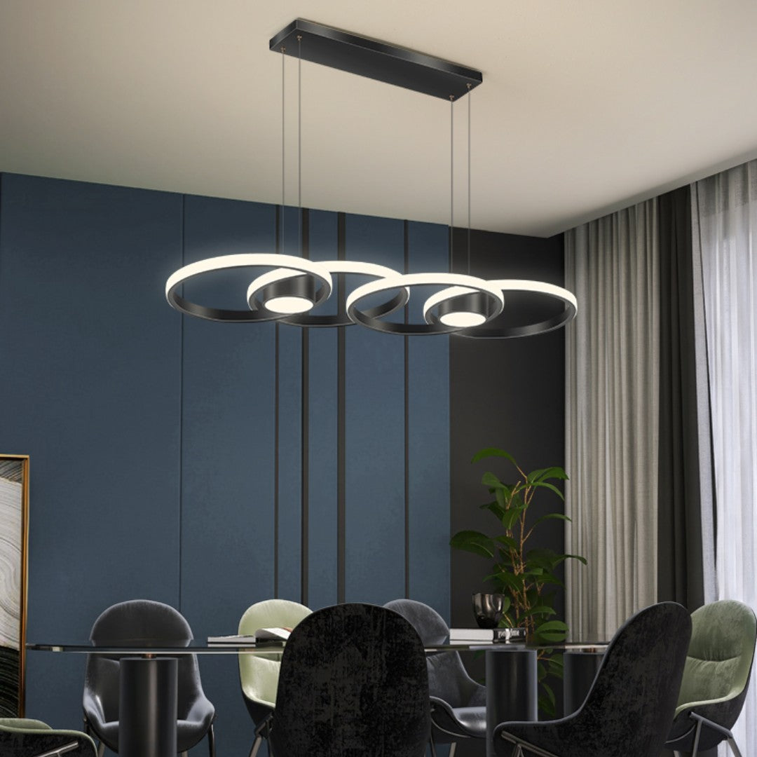 Simple Modern Household Circular LED For Restaurant Pendant Lights