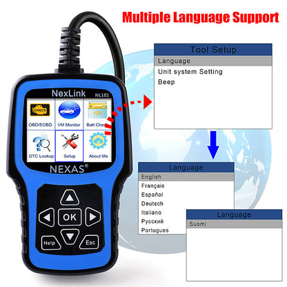 NexLink:tm:  Car Diagnostic Scanner