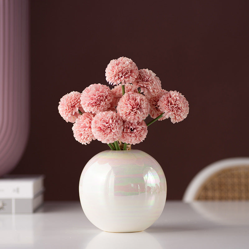 Simulation de fleurs décoratives pour salon, ornements de Table à manger