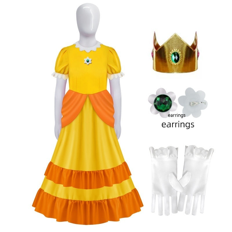 Costume de cosplay d'Halloween de la princesse Biji pour enfants